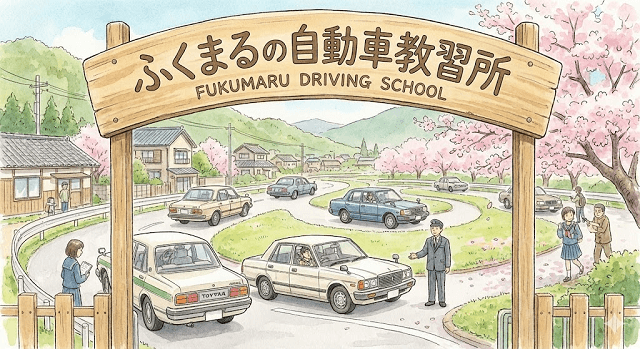 ふくまるの自動車教習所 普通免許・準中型免許の取得を応援するサイト 教習所内コース